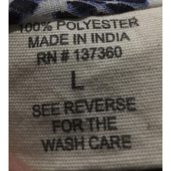 Violet Sky sheer Floral blue pink, grey Cover-up Tunic Caftan - Sz L - Picture 7 of 7